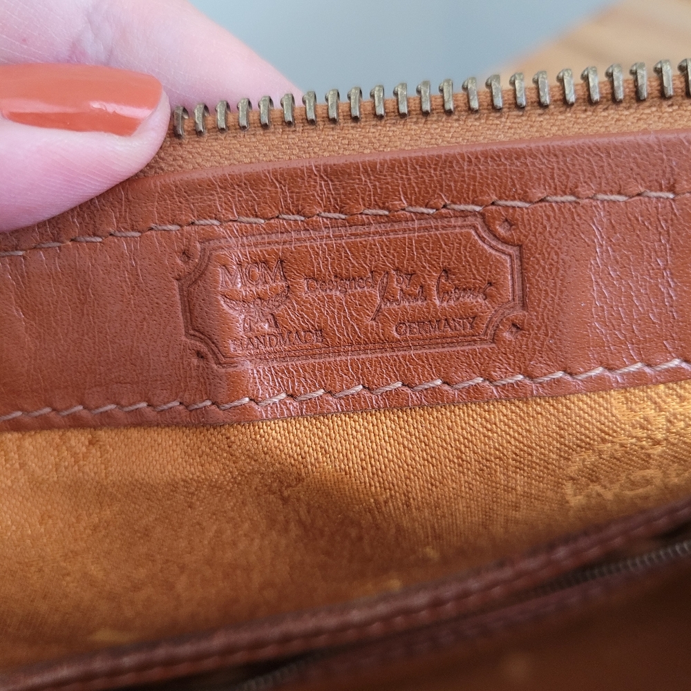 Vintage MCM Visetos Boston Bag - Picture 3 of 13